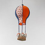 Heißluftballon - orange