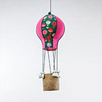 Heißluftballon - pink