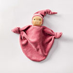 Schmusepuppe - dunkelrosa