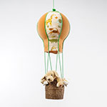 Heißluftballon - gestreift